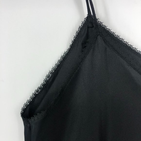 Diane Von Furstenburg long black nightgown Medium - Picture 3 of 6